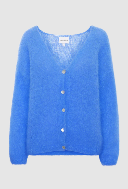 Americandreams - Cornelia mohairneuletakki, sky blue