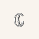 Pernille Corydon - Poetry Ear Cuff korvakoru, hopea