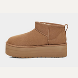 UGG - Classic ultra mini platform, chestnut