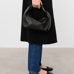 Flattered Amanda shoulder bag leather, black