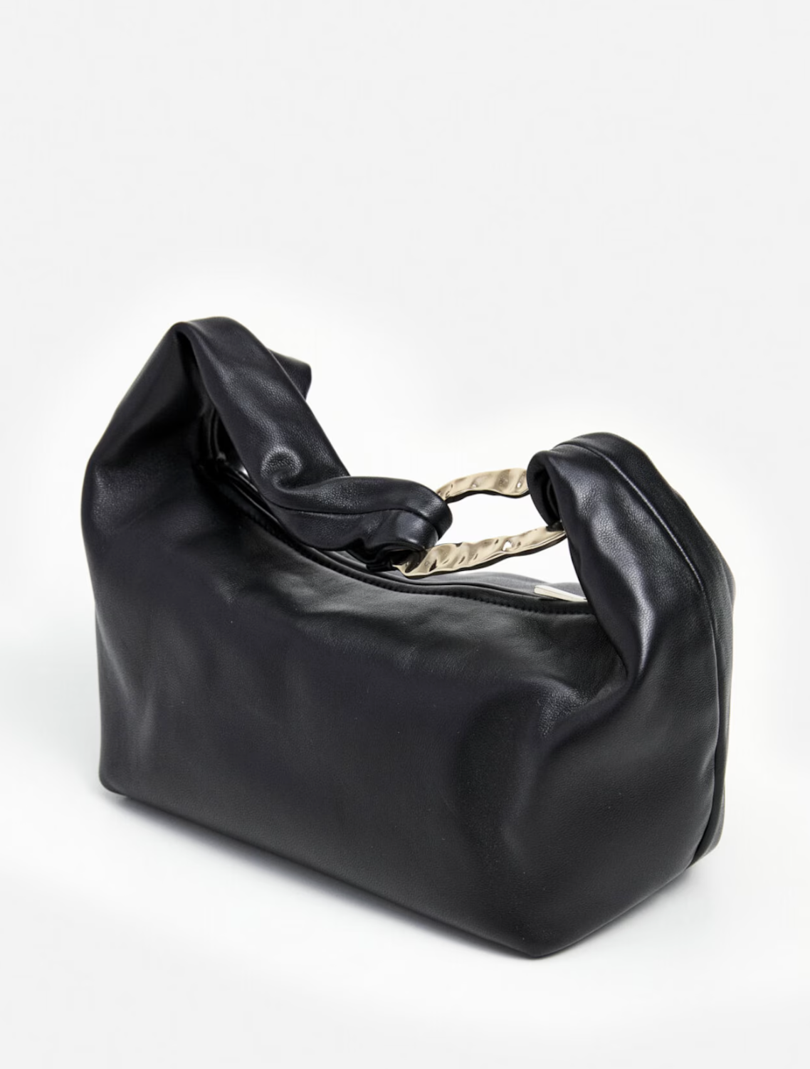 flattered amanda shoulder bag black