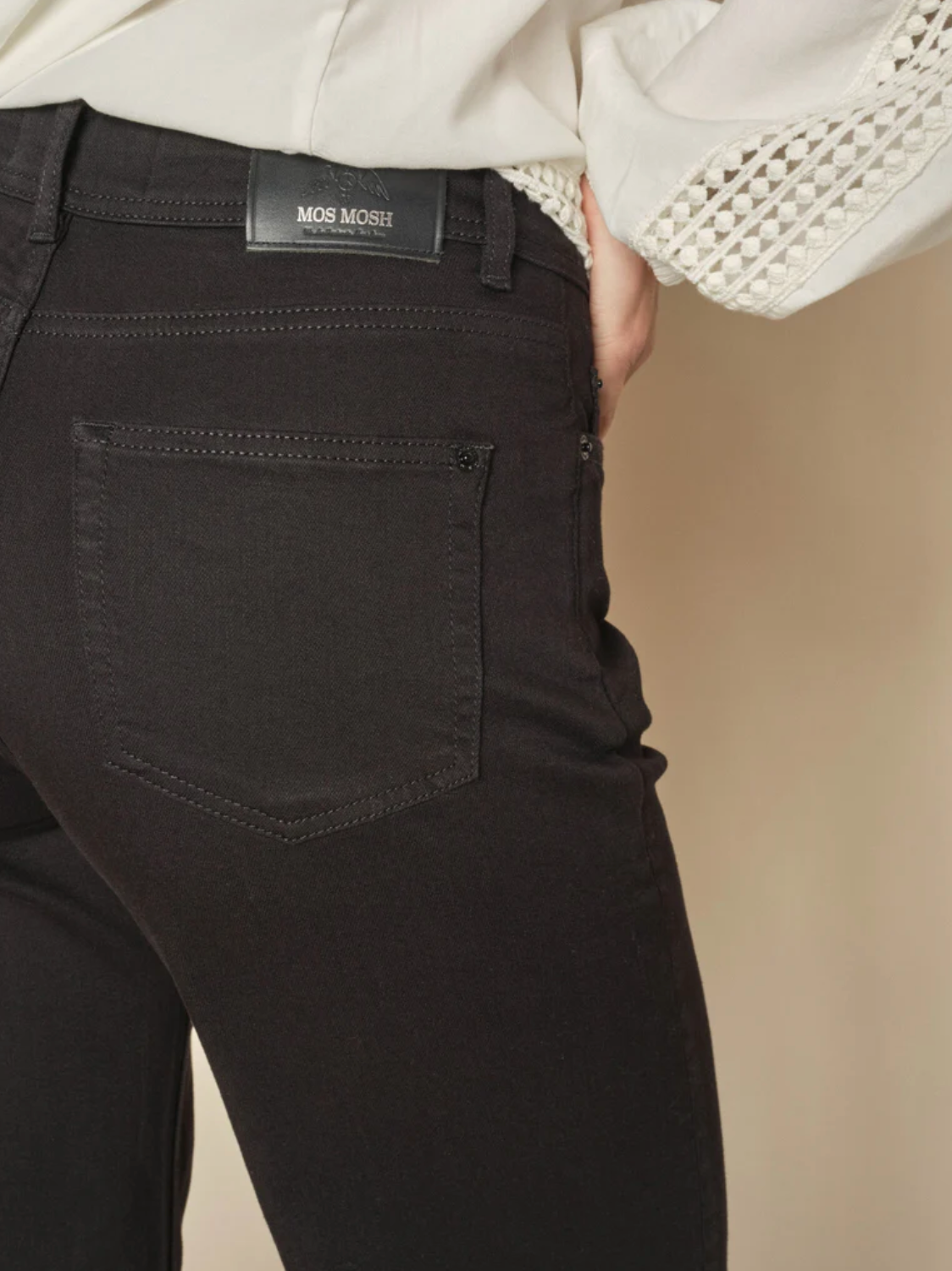 Mos Mosh - Dara Deluxe Jeans 34', black