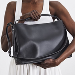 Flattered - Harper grande handbag, black