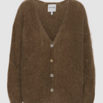 Americandreams - Cornelia mohairneuletakki, dark brown