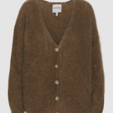 Americandreams - Cornelia mohairneuletakki, dark brown