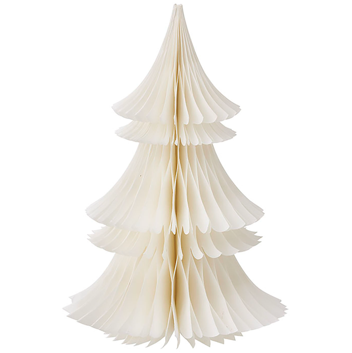 Honeycomb Tree Fir H30cm Cream
