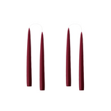Kruunukynttilä lyhyt 20 cm, light bordeaux