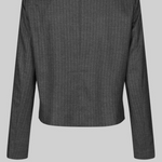 Wake lyhyt bleiseri, dark grey melange