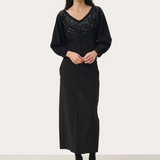 Malan neule, black