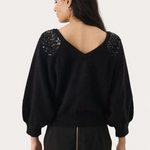 Malan neule, black