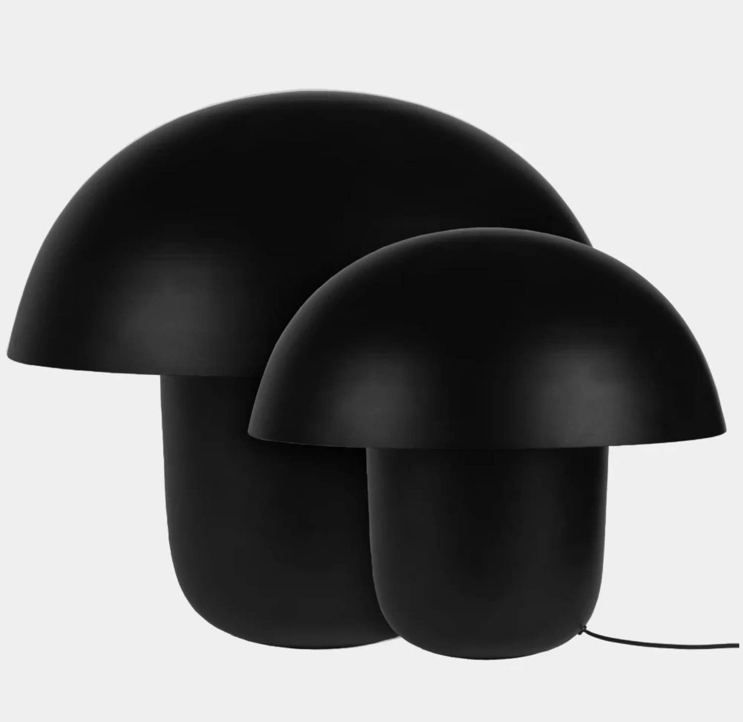 Carl-Johan pöytävalaisin, small black
