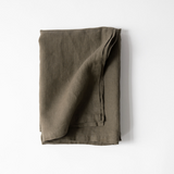 Pöytäliina pellavaa 145x330, taupe