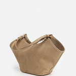 Flattered - Dilba Mini Tote Bag Suede Sand