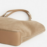 Flattered - Dilba Mini Tote Bag Suede Sand