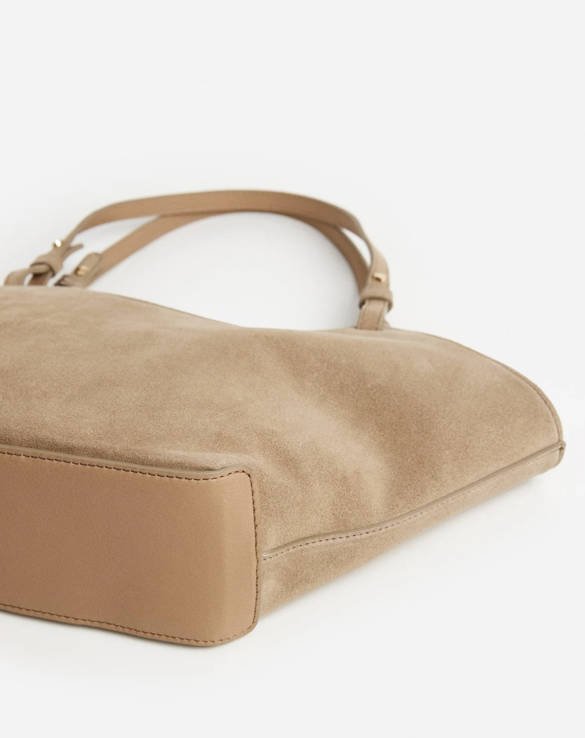Flattered - Dilba Mini Tote Bag Suede Sand