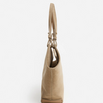 Flattered - Dilba Mini Tote Bag Suede Sand