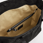 Flattered - Lesley tote bag, suede black