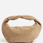 Flattered - Alva shoulder bag, suede sand