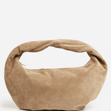 Flattered - Alva shoulder bag, suede sand