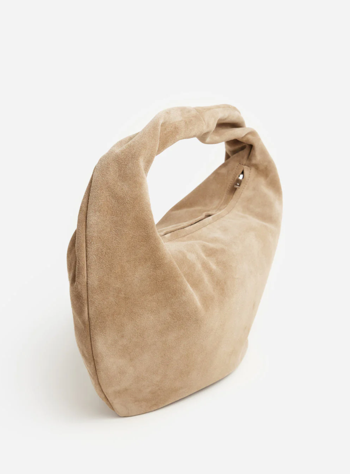 Flattered - Alva shoulder bag, suede sand