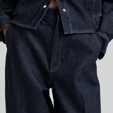 Columbus New Denim Trousers, dark blue denim