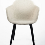 Andy bouclé tuoli, off-white