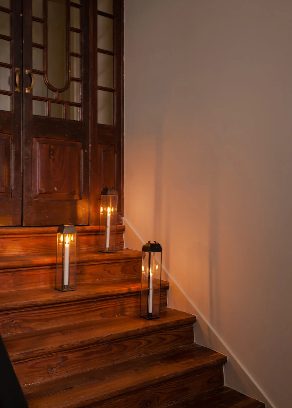 Samos lantern brown small