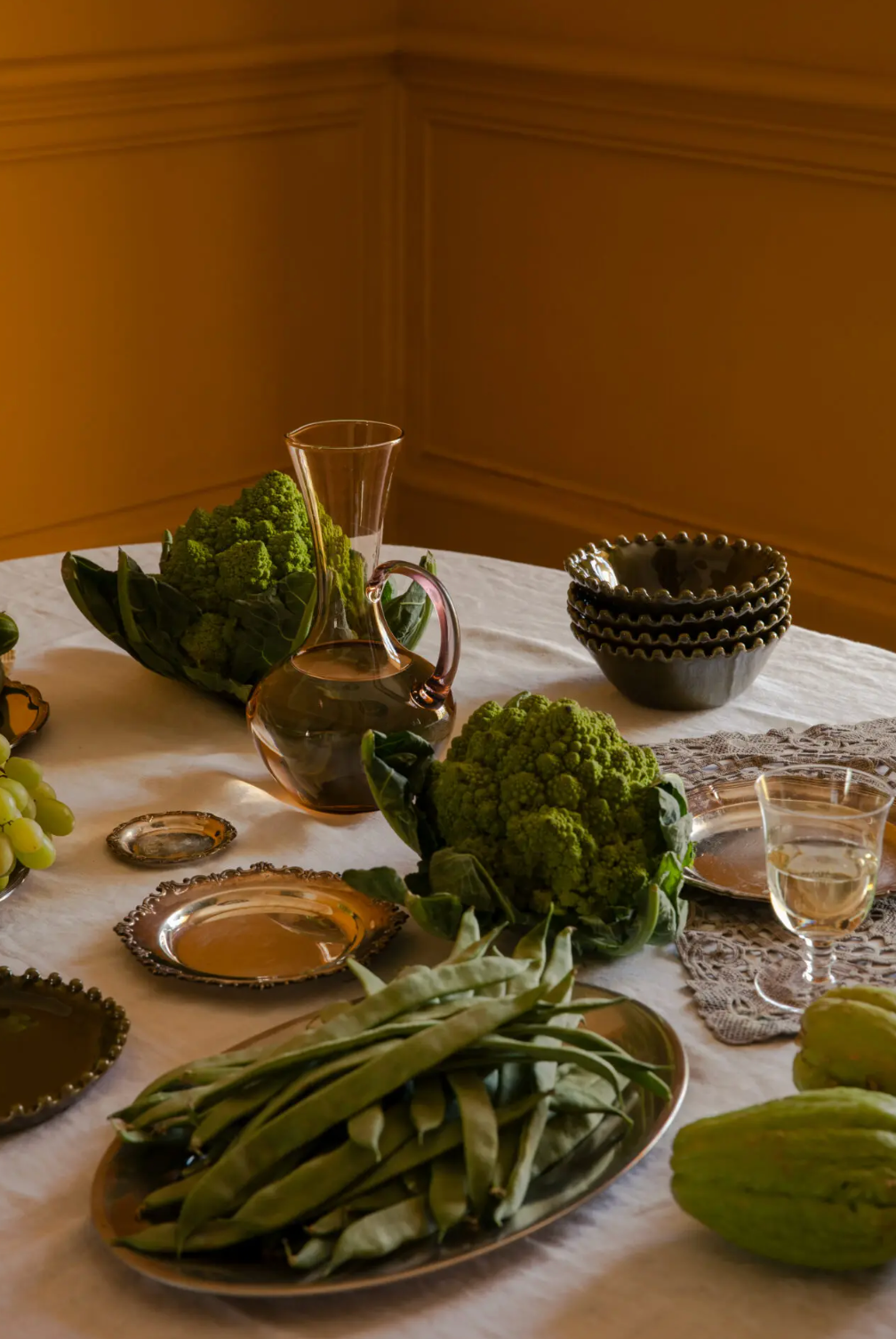 Garbo tabletti/pöytäliina, taupe