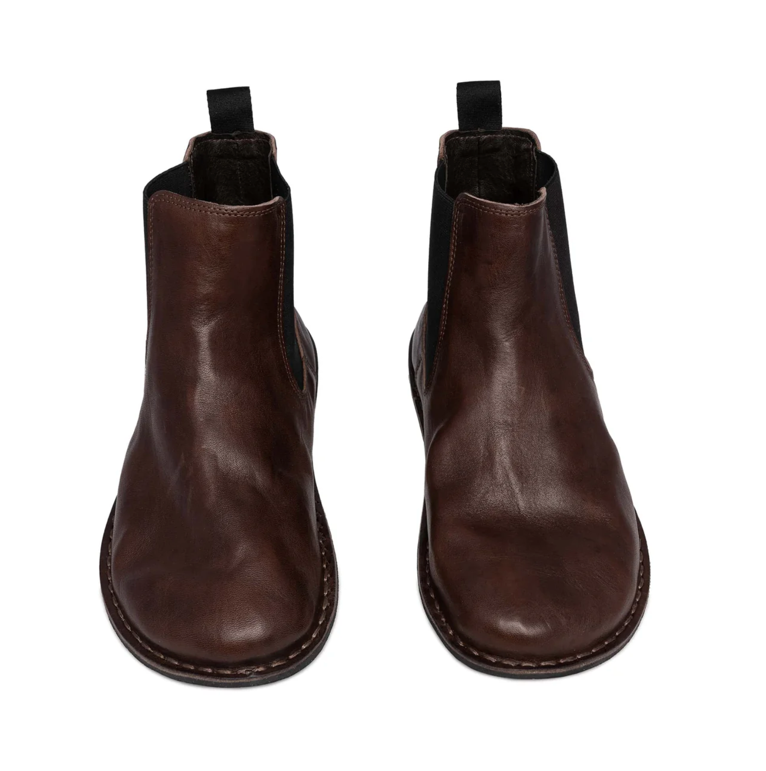HELSINKI nilkkurit, Leather Cocoa Brown