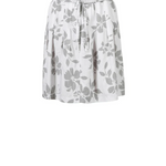Anemone flowerprint Skirt, ultimate grey
