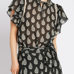 Duscle Sabina toppi, black/cream