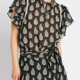 Duscle Sabina toppi, black/cream