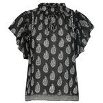 Duscle Sabina toppi, black/cream
