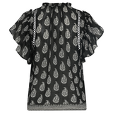 Duscle Sabina toppi, black/cream