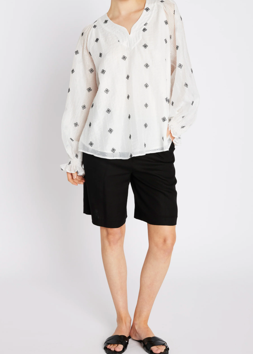 Marsh Alini blouse, snow white