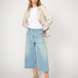 Culotte Sagai Jeans, Light Blue