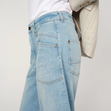 Culotte Sagai Jeans, Light Blue