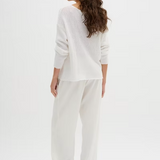 Diva Boxy neule, Bright White