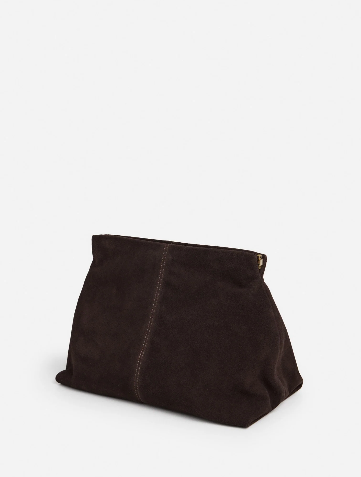 Clay Clutch mokkanahkaa, chocolate