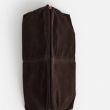 Clay Clutch mokkanahkaa, chocolate