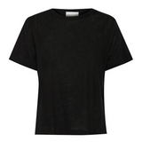 Lisa t-paita pellavaa, Black