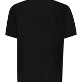 Lisa t-paita pellavaa, Black