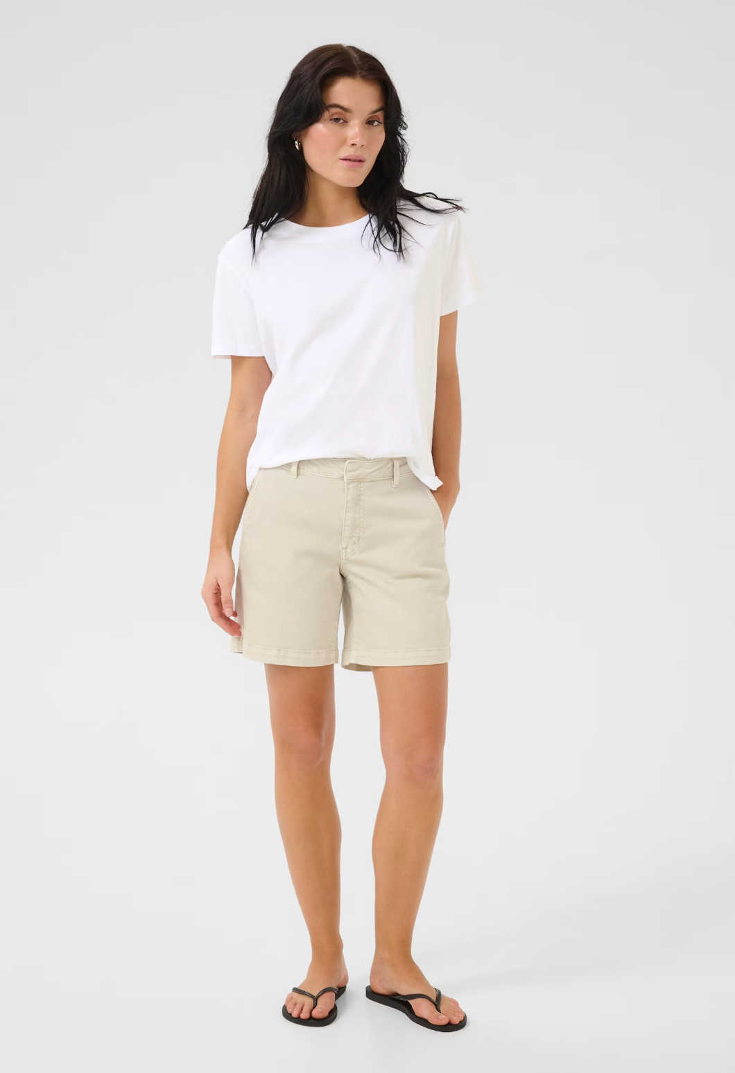 Hanne t-paita, bright white