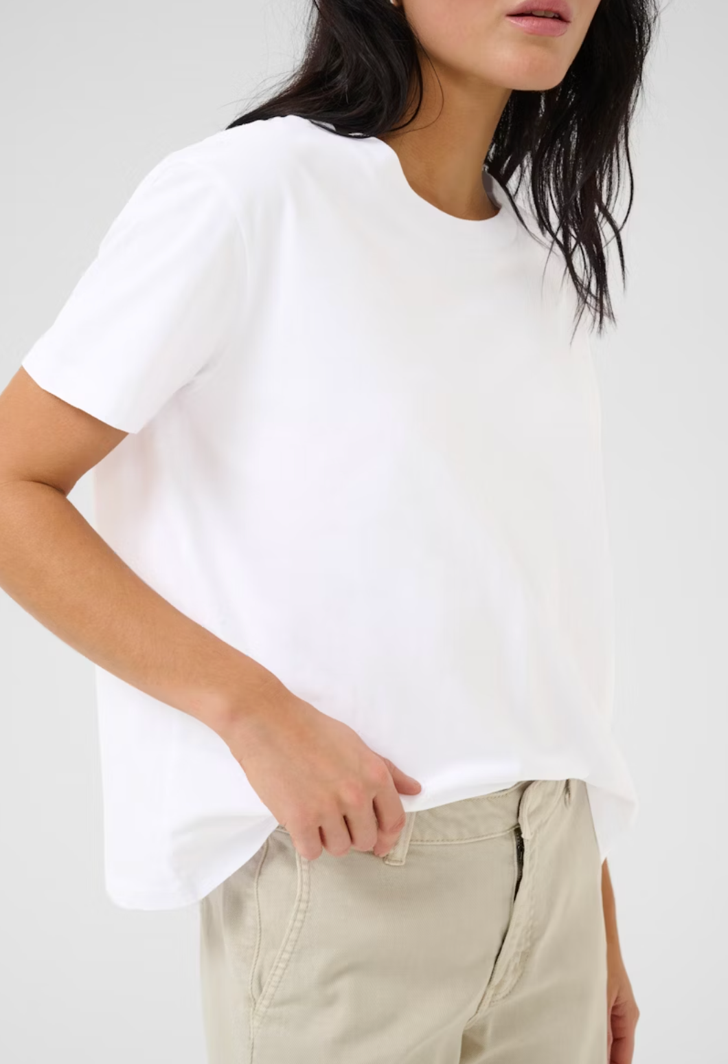Hanne t-paita, bright white