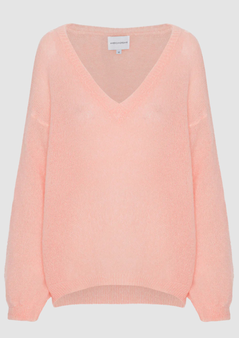 Silja mohairneule DREAM, Peach/Medium Brown