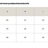 Lyhythihainen cashmereneule puolipoolokauluksella, Black