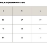 Pitkähihainen cashmereneule puolipoolokauluksella, Black