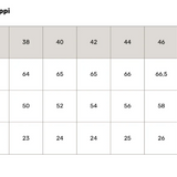 Lyhythihainen satiinipaita, Nougat