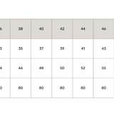 Midi satiinihame, Nougat