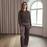 Karla cashmere neuletakki, dark chocolate